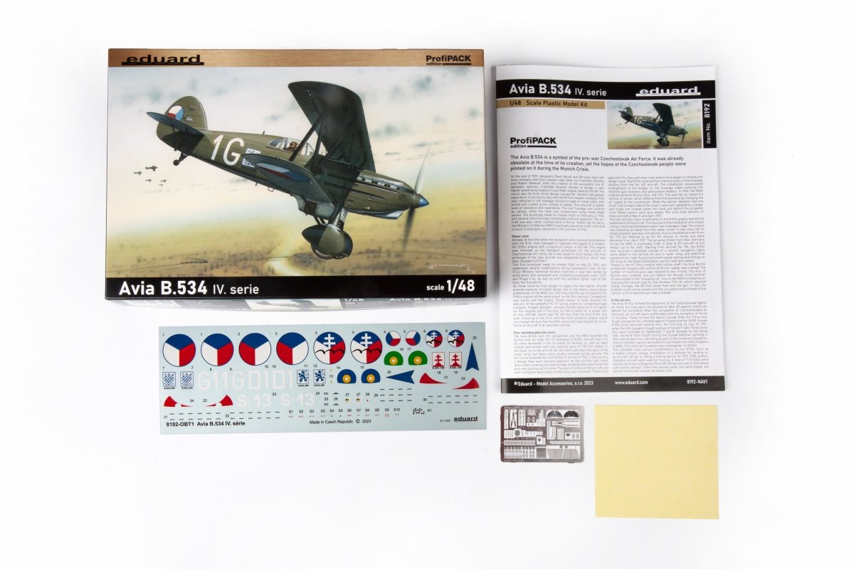 Eduard 8192 Avia B-534 IV series 1/48 – image 3