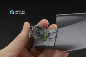 Intérieur imprimé en 3D et coloré sur papier décalcomanie Quinta Studio QD32255 Curtiss H-75 Hawk (Special Hobby) 1/32 – image 8