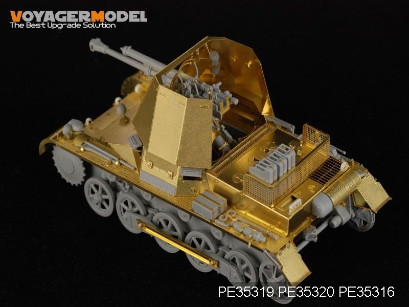 Voyager Model PE35319 WWII German 47mm PaK(t) Panzerjager I Basic For DRAGON 6230 1/35 – Bild 2