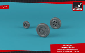 Armory Models AW72408 Hawker Hunter weighted wheels 1/72 – zdjęcie 3