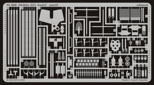 Eduard 35688 Sd. Kfz.251/1 Ausf. C 1/35 Dragon – imagen 2
