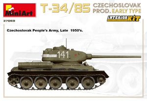 Miniart 37069 T-34/85 Production tchécoslovaque Type précoce 1/35 – image 11
