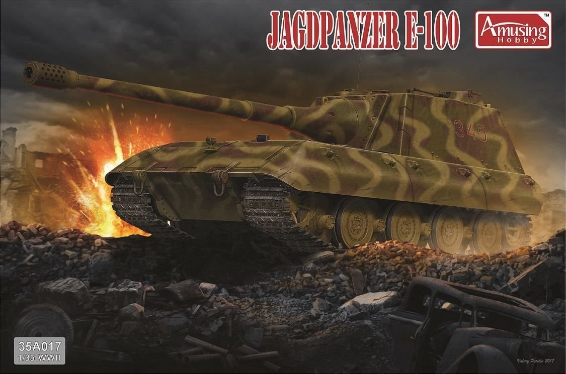 Amusing Hobby 35A017 Jagdpanzer E-100 1/35