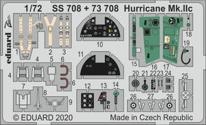 Maquette Eduard 73708 Hurricane Mk. IIc pour Arma Hobby au 1/72 – image 2