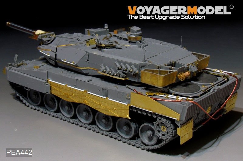 Voyager Model PEA442 Modern German Leopard 2A5/A6 track covers (GP) 1/35 – immagine 3
