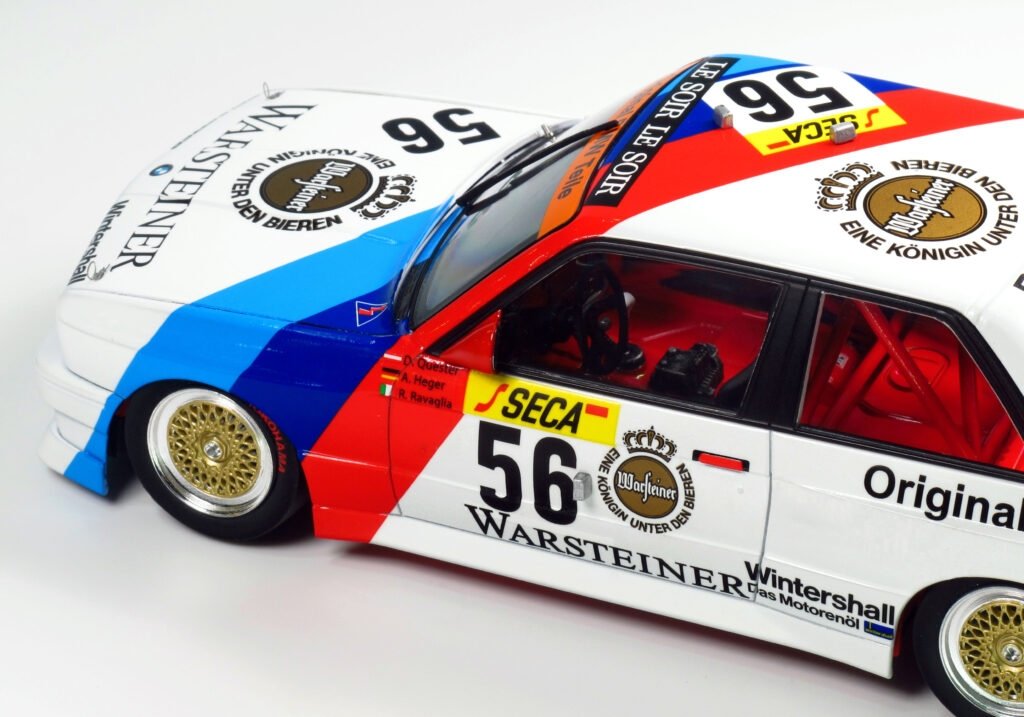 NuNu PN24017 Racing Series BMW M3 E30 Group A 1988 Spa 24 Hours Winner 1/24 – imagen 9