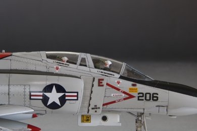 Fine Molds FP43S U.S. Navy Jet Fighter F-4J &amp;quot;Aardvarks&amp;quot; 1/72 – immagine 11