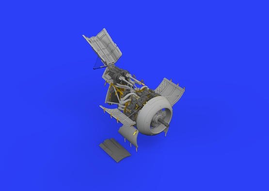 Eduard 648440 Fw 190A-8/ R2 engine &amp;amp; fuselage guns 1/48 EDUARD – imagen 4
