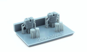 Art Scale Kit A35004 Zundap KS 750 - Engine Cylinders Detail Set rec. for GWH 1/35