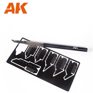AK Interactive AK9311 PHOTO ETCHED SAW SET – Bild 2