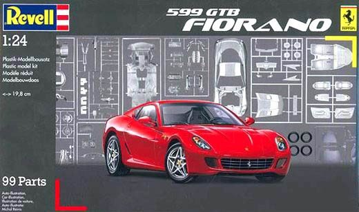 Revell 07310 Ferrari 599 GTB Fiorano 1/24