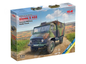 ICM 35137 Unimog S 404 German Military Radio Truck 1/35 – imagen 2