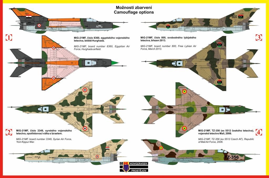 Kozavody Prostejov KPM0088 MiG-21MF 1/72 – imagen 2