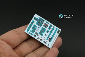 Quinta Studio QD48447 MiG-21UM 3D-Printed coloured Interior on decal paper (Trumpeter) 1/48 – imagen 4