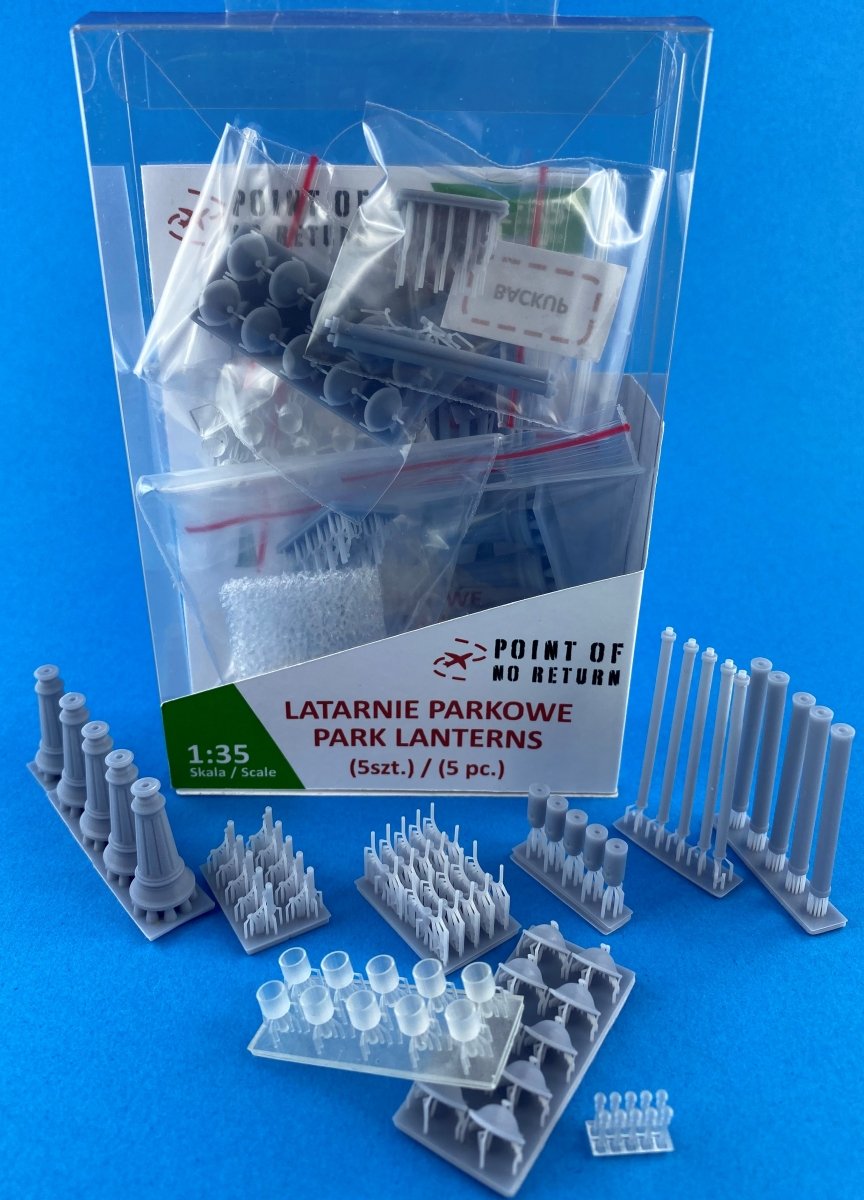 Point of no Return 3522002 Latarnia parkowa 5 pcs 1/35 – zdjęcie 2