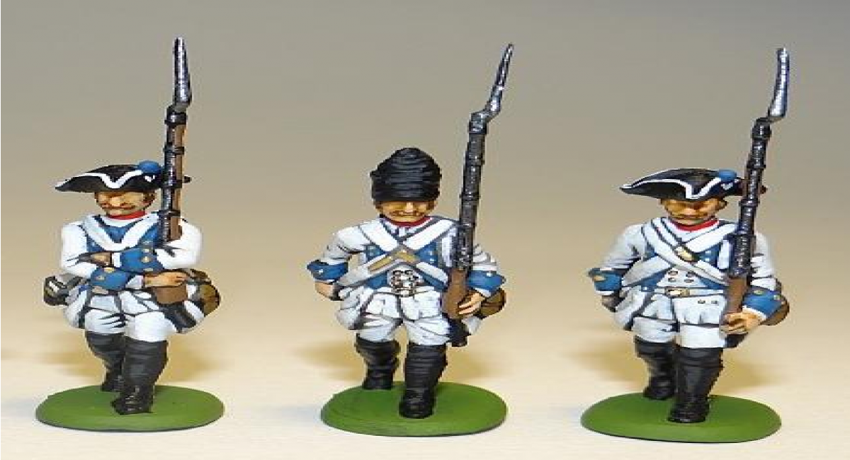 Hat 8322 Seven Years War Austrians Marching 1/72