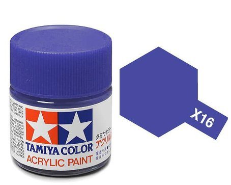 Tamiya 81016 Acrylic X-16 Purple 23ml