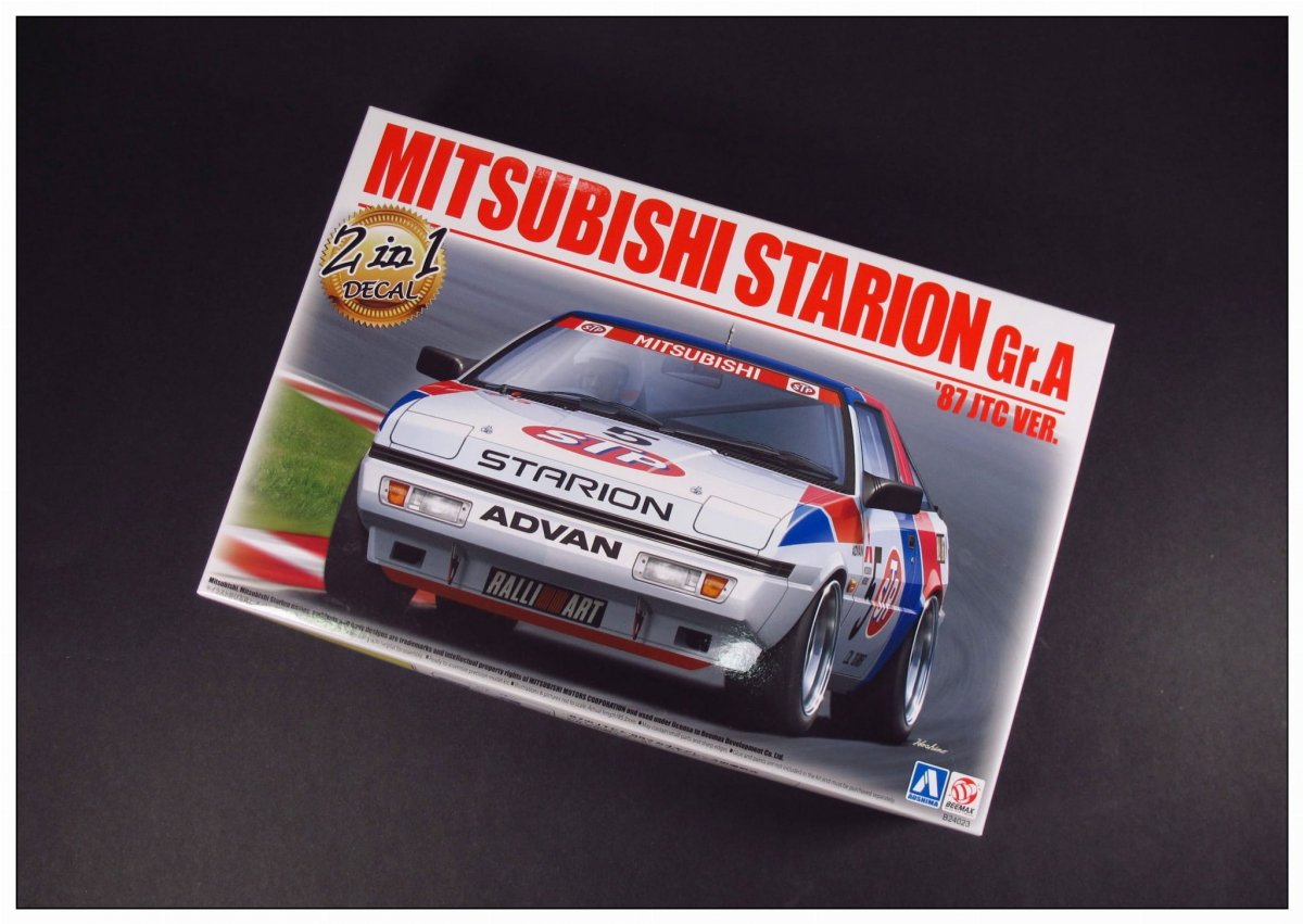 Beemax 24023 Mitsubishi Starion Rally Gr.A &amp;#39;87 JTC Ver. 1/24 – immagine 2