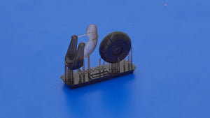 Omask 104818 Ju-88 tail wheel early type 2 3D print (for ICM) 1/48 – imagen 3