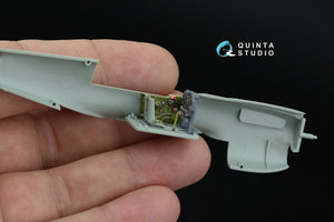 Quinta Studio QD+72214 P-40N Warhawk 3D-Printed &amp;amp; coloured Interior on decal paper (Academy) (with 3D-printed resin parts) 1/72 – Bild 7