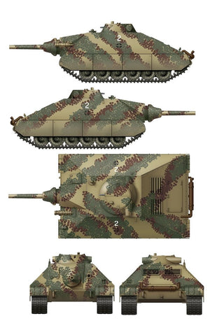 Das Werk DW35019 Schwerer kleiner Panzerkampfwagen German Heavy Tank Project 1944 (2 in 1) 1/35 – immagine 6