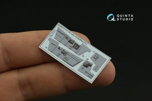 Quinta Studio QD48279 F/A-18C early 3D-Printed &amp;amp; coloured Interior on decal paper (HobbyBoss) 1/48 – immagine 7