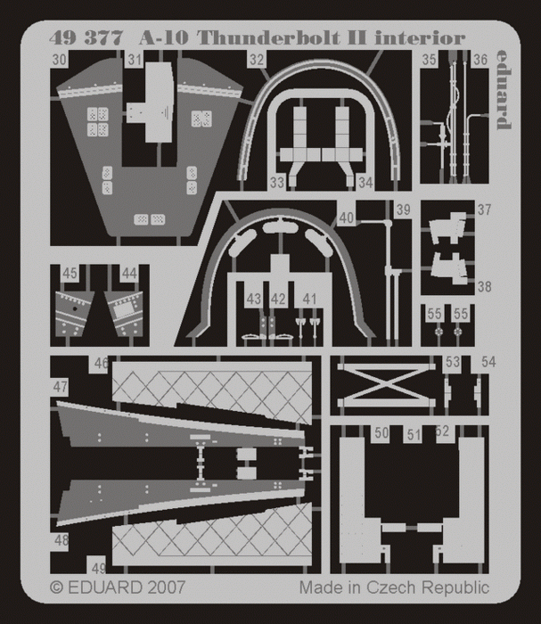 Eduard 49377 A-10 interior 1/48 Italeri – imagen 2