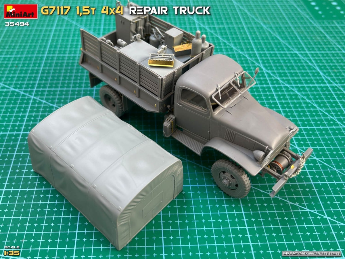 MiniArt 35494 G7117 1,5T 4x4 Repair Truck 1/35 – immagine 2