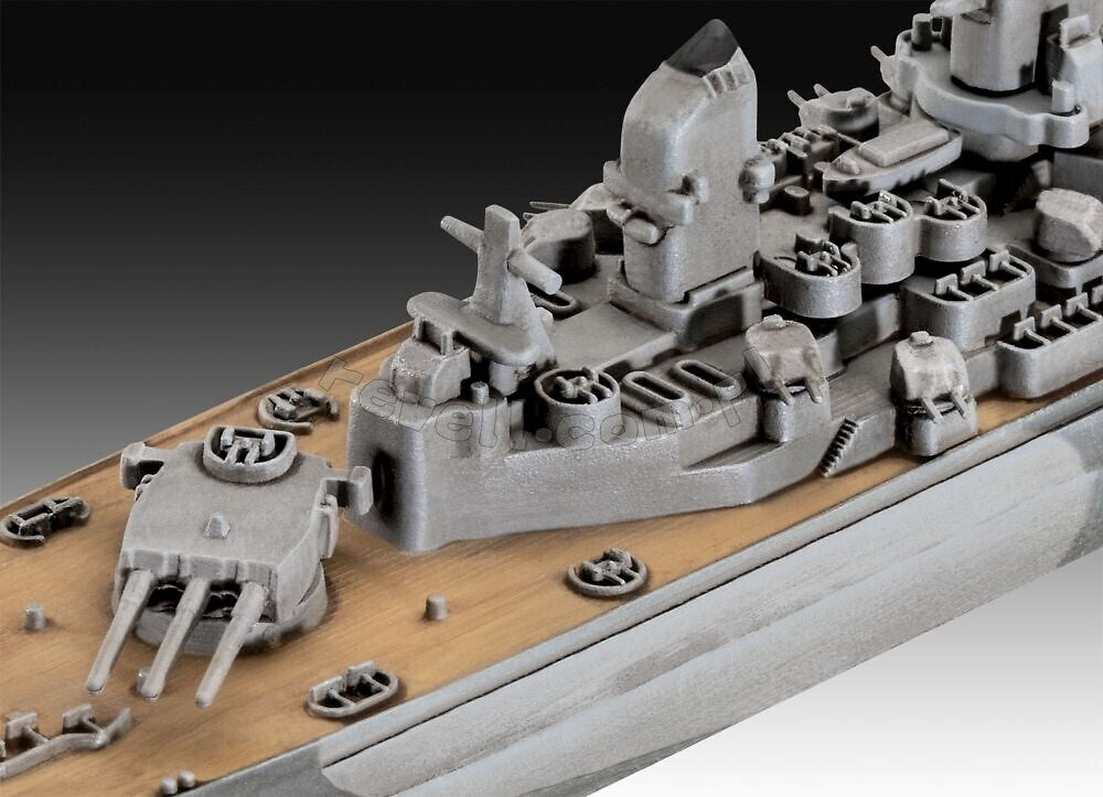 Revell 65183 USS New Jersey Model Set 1/1200 – zdjęcie 8