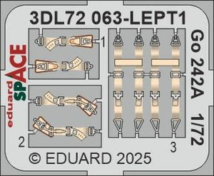 Eduard 3DL72063 Go 242A SPACE IBG 1/72 – image 4