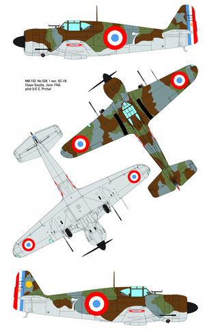 Dora Wings 48019 Bloch MB.152 1/48 – zdjęcie 6
