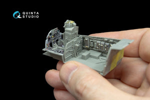 Quinta Studio QD48039 F-15C 3D-Printed &amp;amp; coloured Interior on decal paper (for GWH kit) 1/48 – imagen 3