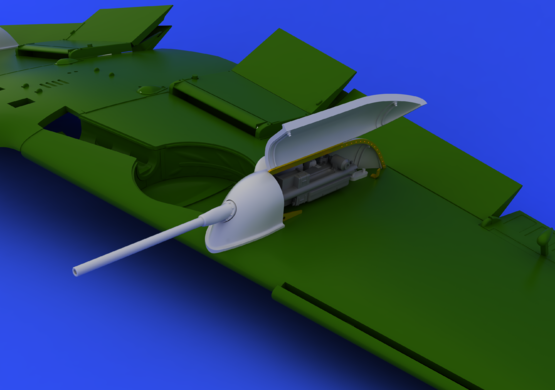 Eduard 648246 Bf 109 cannon pods 1/48 EDUARD – imagen 2