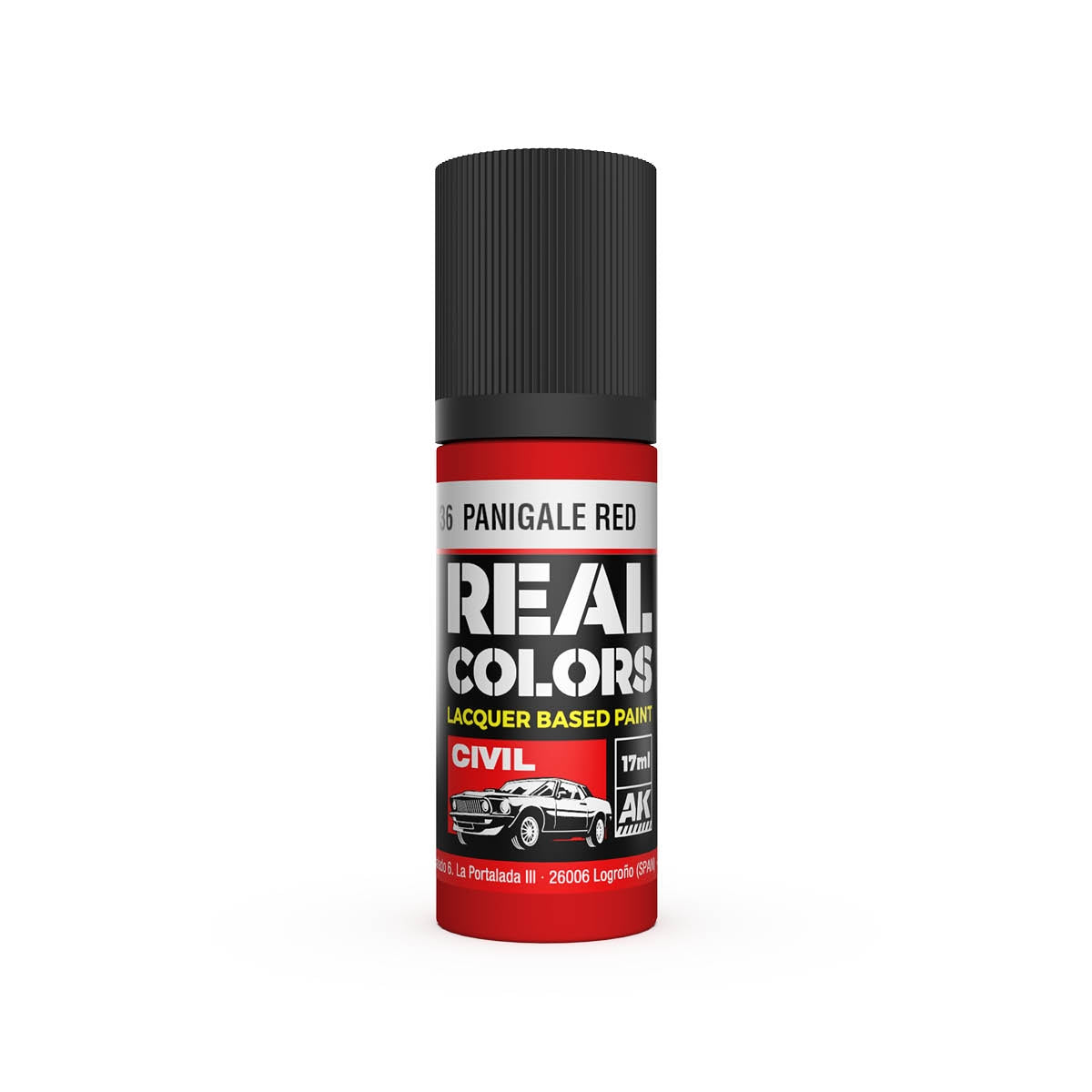 AK Interactive RC836 Panigale Red 17 ml – imagen 2