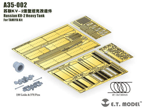 E.T. Model A35-002 Russian KV-2 Heavy Tank（Artisan Series TAMIYA Kit 1/35 – zdjęcie 2