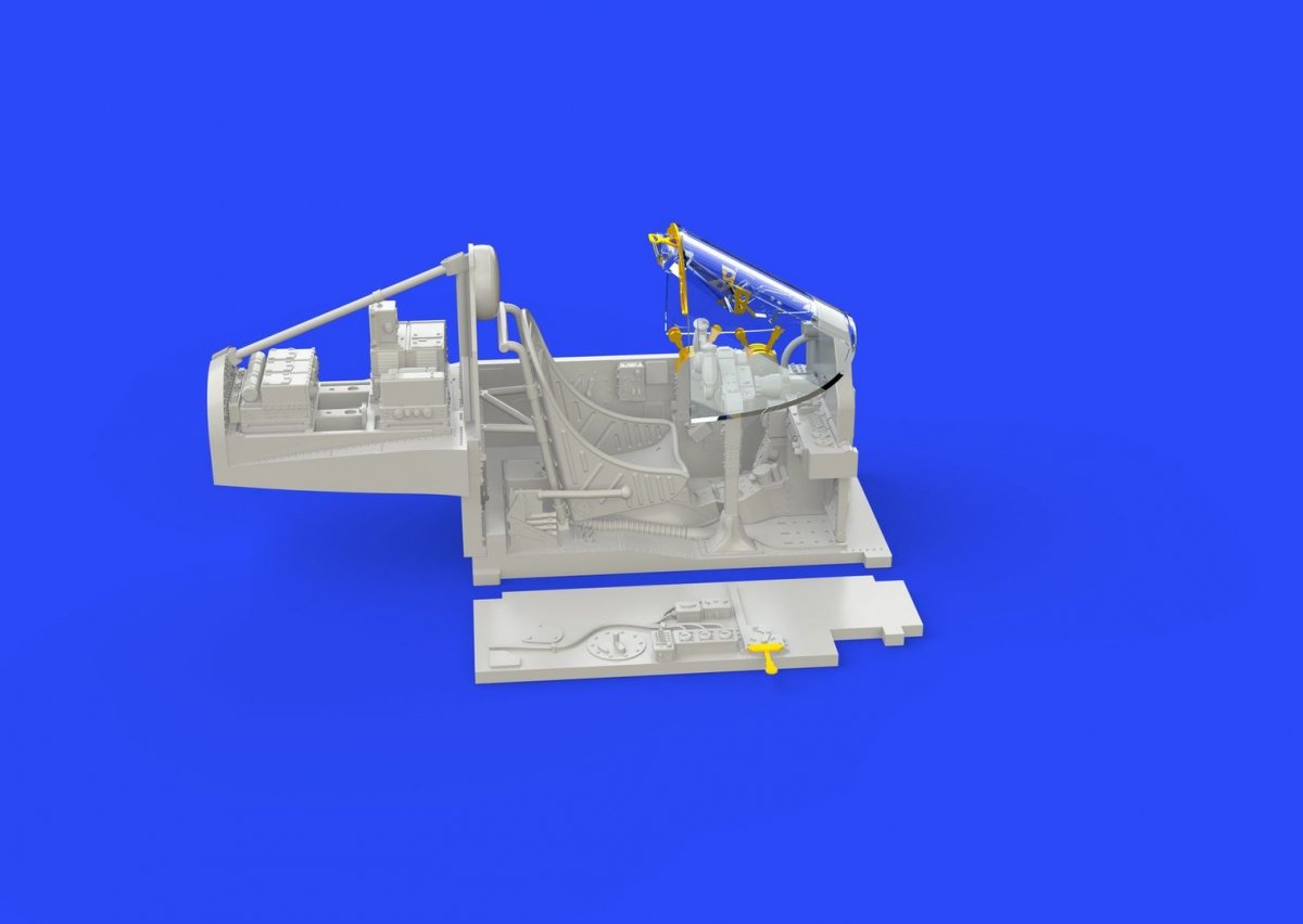 Eduard 648277 P-38F cockpit ACADEMY 1/48 – Bild 4