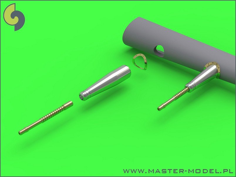 Master AM-48-082 Hawker Typhoon Mk IB early type cannons with uncovered barrels 1/48 – imagen 2