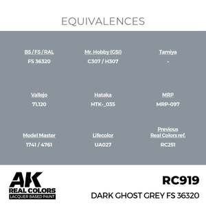 AK Interactive RC919 Dark Ghost Grey FS 36320 17 ml – zdjęcie 3