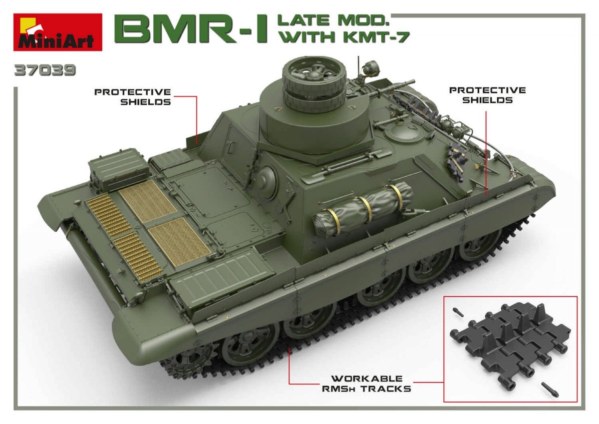 MiniArt 37039 BMR-1 Mod tardif. avec KMT-7 1/35 – image 14