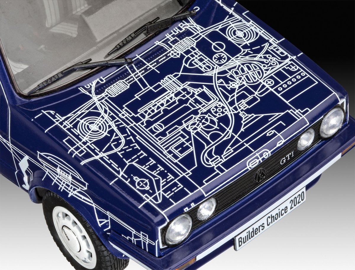 Revell 07673 VW Golf GTI Builders Choice 1/24 – zdjęcie 3