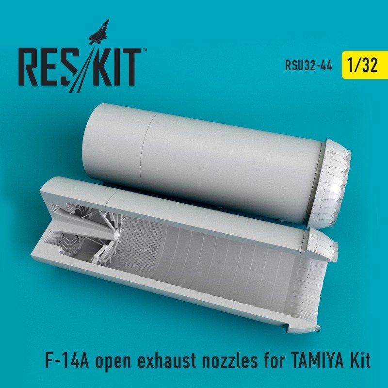 RESKIT RSU32-0044 Buses d'échappement ouvertes pour F-14A Tomcat (kit TAMIYA 1/32)