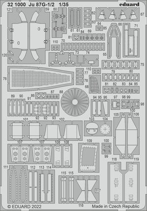 Eduard 321000 Ju 87G-1/2 BORDER MODEL 1/35 – imagen 2