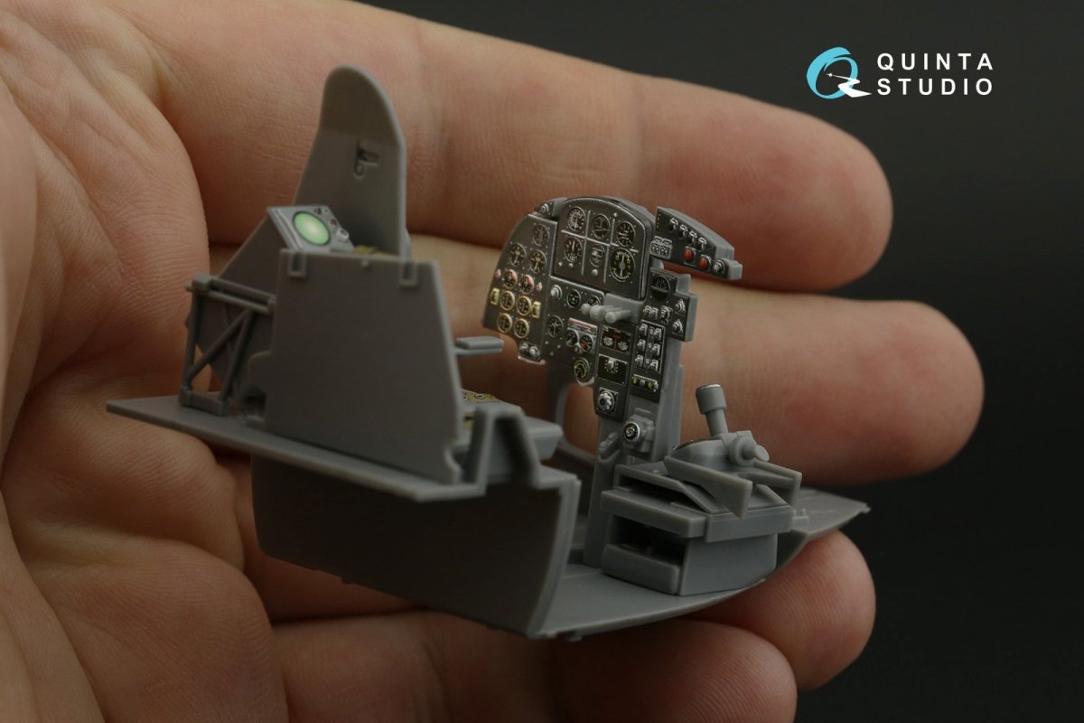 Quinta Studio QD32170 DH Mosquito FB Mk.VI 3D-Printed &amp;amp; coloured Interior on decal paper (Tamiya) 1/32 – imagen 12