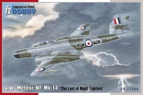Special Hobby 72364 AW Meteor NF Mk.14 « Le dernier des chasseurs de nuit » 1/72