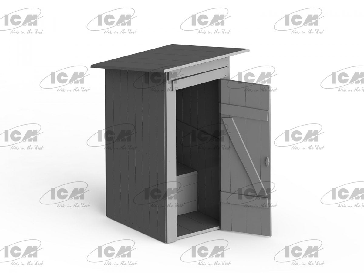 ICM 35800 WC Field Toilet 1/35 – Bild 3