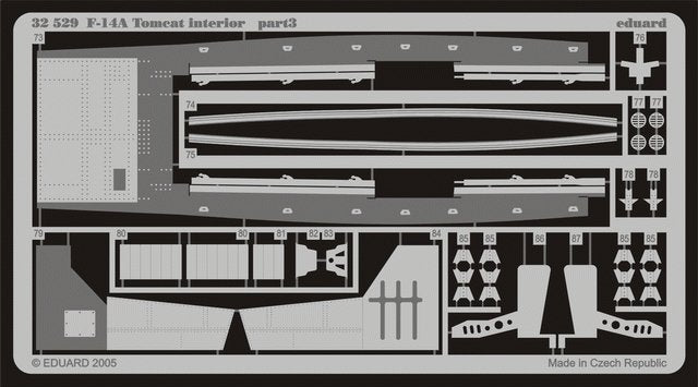 Eduard 32529 F-14A interior 1/32 Tamiya – Bild 4