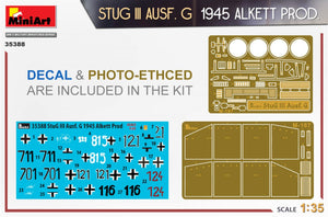 MiniArt 35388 STUG III AUSF. G 1945 ALKETT PROD. 1/35 – imagen 2