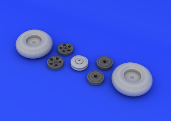 Eduard 624001 Typhoon wheels AIRFIX 1/24 – image 2
