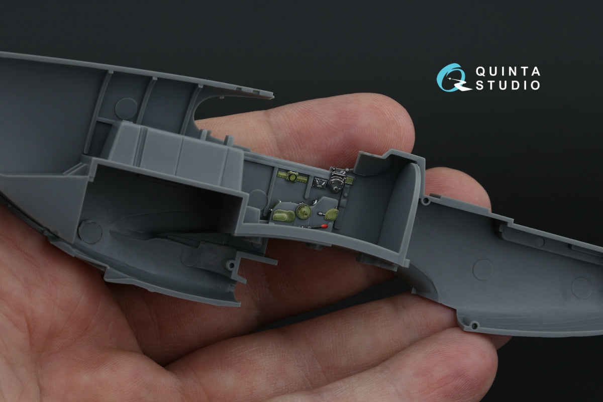 Quinta Studio QD48481 P-51B/C (Early) 3D-Printed coloured Interior on decal paper (Tamiya) 1/48 – imagen 9