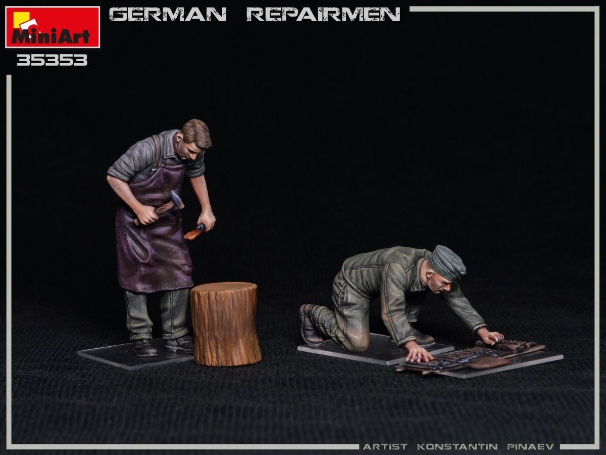 Miniart 35353 GERMAN REPAIRMEN 1/35 – imagen 6